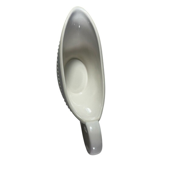 Pavillion by Princess House Gravy Boat Beadd Pattern Cream Color *READ - Picture 9 of 12